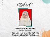 Jihan Nur Ramadani - Juara KSN IPA
